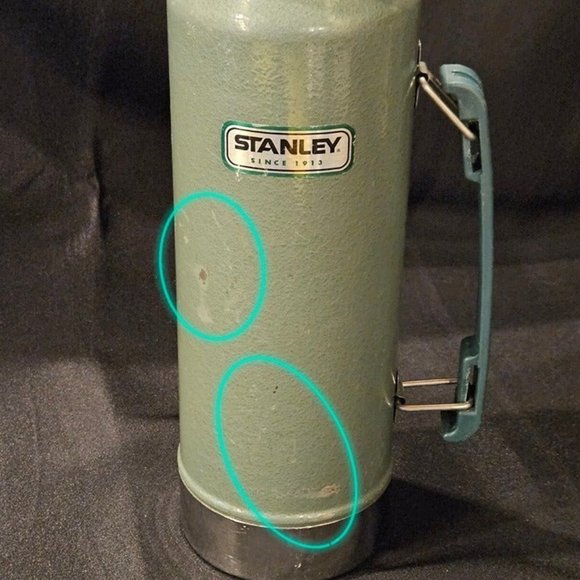 Stanley Aladdin Green 1.1 Quart/1 Liter Vacuum Bottle (2d1) - Picture 12 of 12